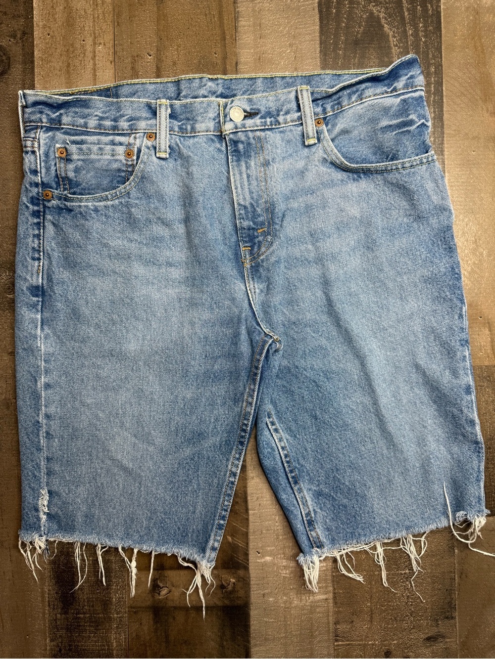 Levi's Light Blue 511 Denim Jean Short size 33